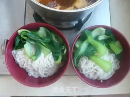 Make Home beef noodles step 8