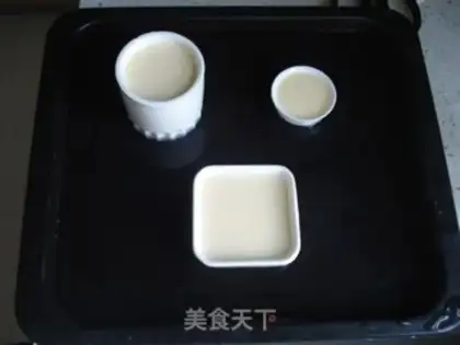 Make French caramel pudding step 6
