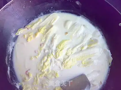 Make Bean milk doll step 7