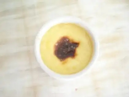 Make French caramel pudding step 8