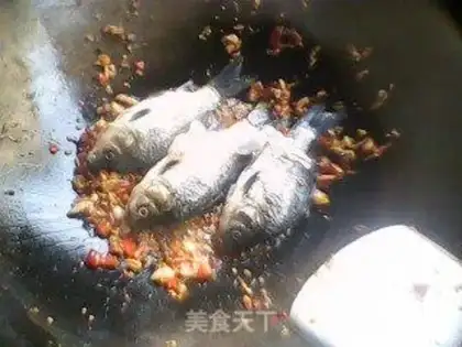 Make Dry-burned mackerel step 3