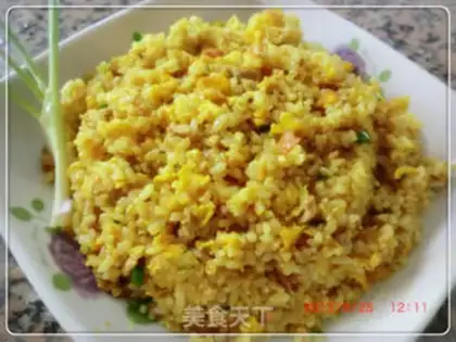 Make Meat curry fried rice step 7
