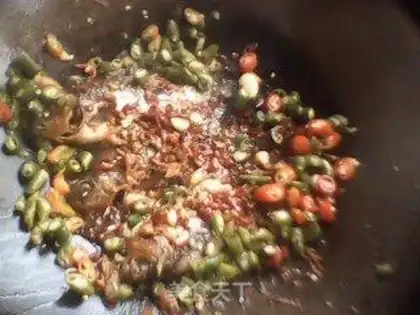Make Dry-burned mackerel step 5