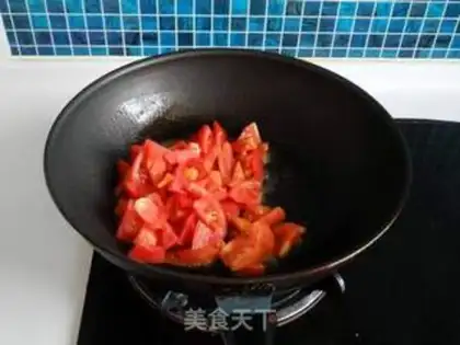 Make Tomato sea mushroom soup step 4