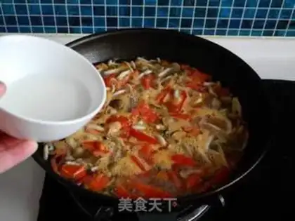 Make Tomato sea mushroom soup step 8