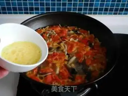 Make Tomato sea mushroom soup step 10