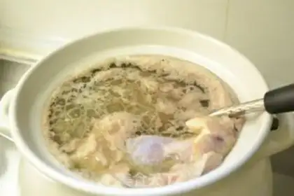 Make Cyan veal poaching step 2