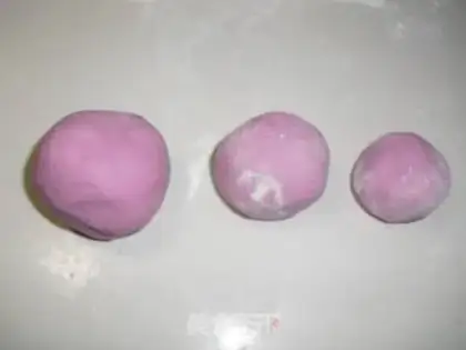 Make The date buns step 1