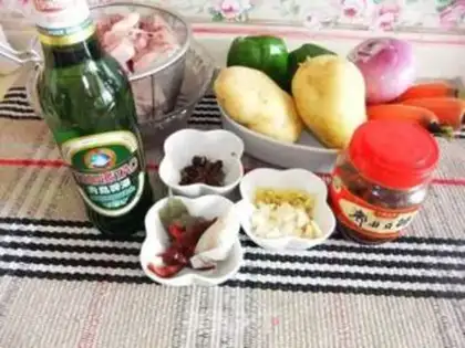 Make Xinjiang chicken step 0