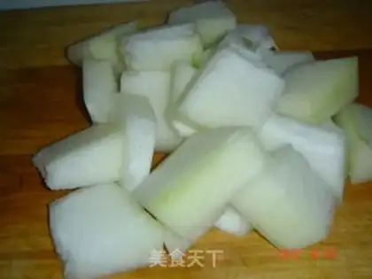 Make Meat-cracked melons step 0