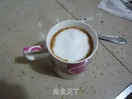 Make Almond mocha step 7