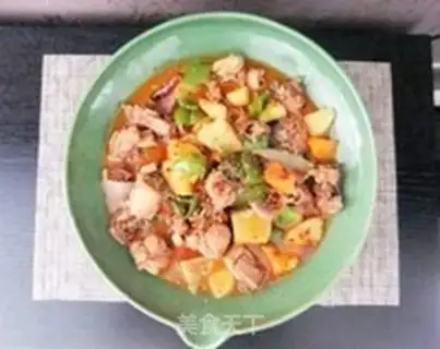 Make Xinjiang chicken step 9