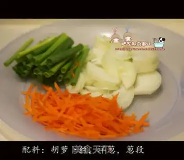 Make Korean beef mushroom powder pan step 1