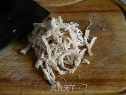 Make Chicken silk noodles step 1
