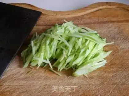 Make Chicken silk noodles step 2