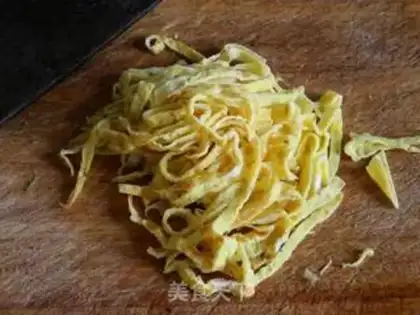Make Chicken silk noodles step 4