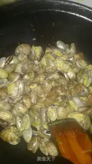 Make Spicy clams step 4
