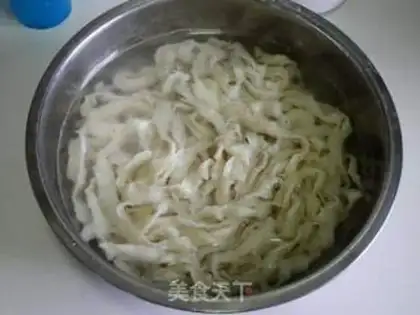 Make Chicken silk noodles step 8