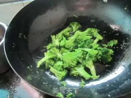 Make Clear the broccoli step 2
