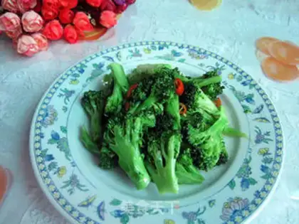 Make Clear the broccoli step 5