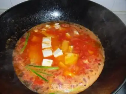 Make Tomato tofu crab step 7