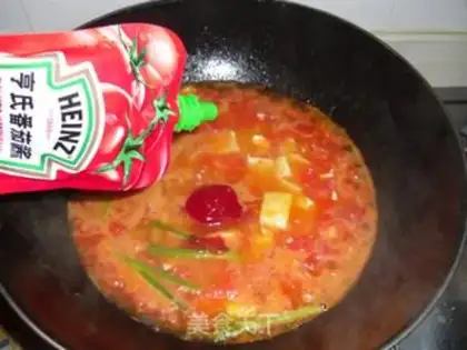 Make Tomato tofu crab step 8