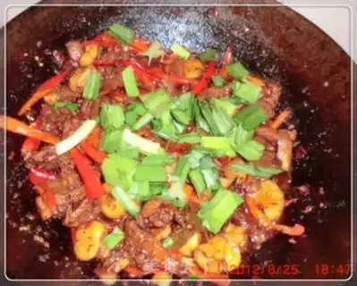 Make Chestnut ginger duck step 20