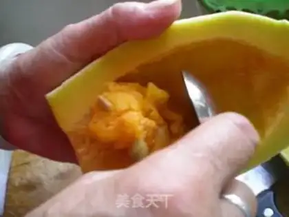 Make Pumpkin cake step 1