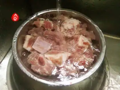 Make Pumpkin evaporated ribs step 2