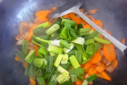 Make Garlic carrots step 7