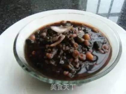Make Black bean rice lily soup step 14