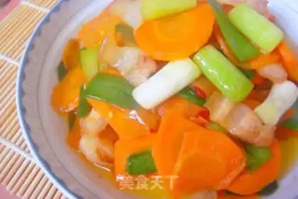 Make Garlic carrots step 9