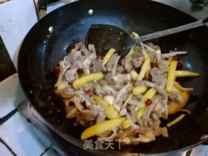 Make Fried potato fries step 3