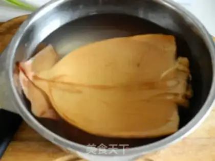 Make Pepper squid dry step 0