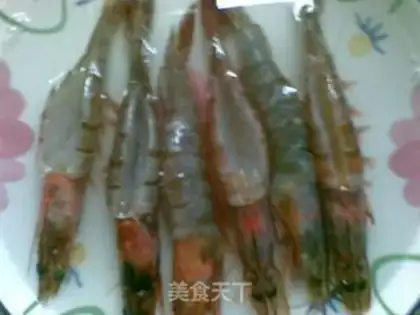 Make Thai mango shrimp step 0