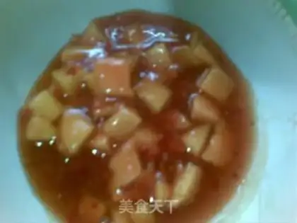 Make Thai mango shrimp step 3