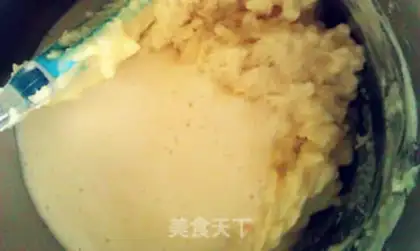 Make Vanilla potato cake step 4