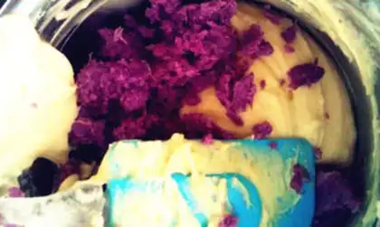 Make Vanilla potato cake step 5