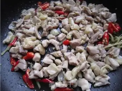 Make Spicy chicken step 8