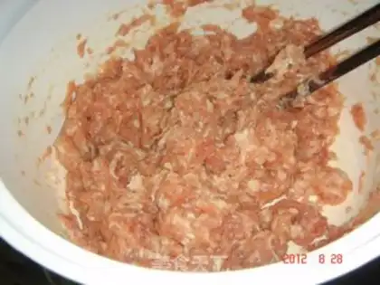 Make Spicy dumplings step 3