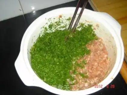 Make Spicy dumplings step 4