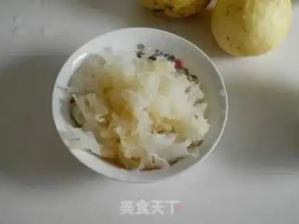 Make Kyoshi pear soup step 1