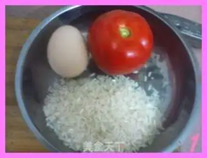 Make Potato egg porridge step 0