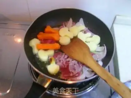 Make Coconut oxen step 6