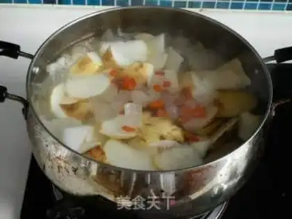 Make Kyoshi pear soup step 4