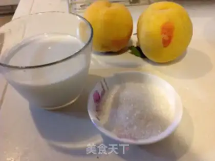 Make Peach smoothie step 0