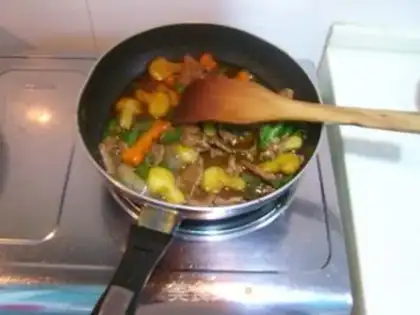 Make Coconut oxen step 12