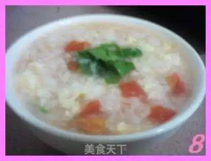 Make Potato egg porridge step 7