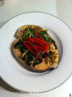 Make Snow veggie salmon step 5
