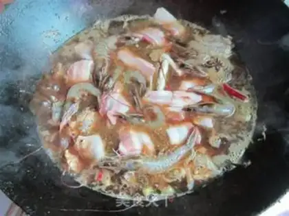 Make Home stewed swordfish step 4